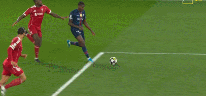 欧冠14决赛首回合巴黎圣日耳曼2-0利物浦 杜埃克